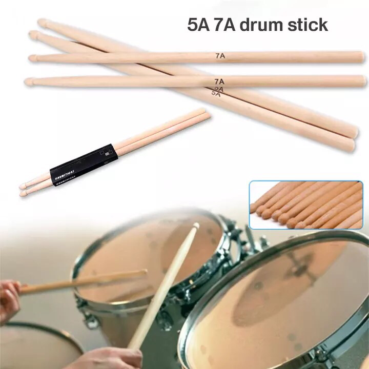 Drum Sticks 5A or 7A (one pair)