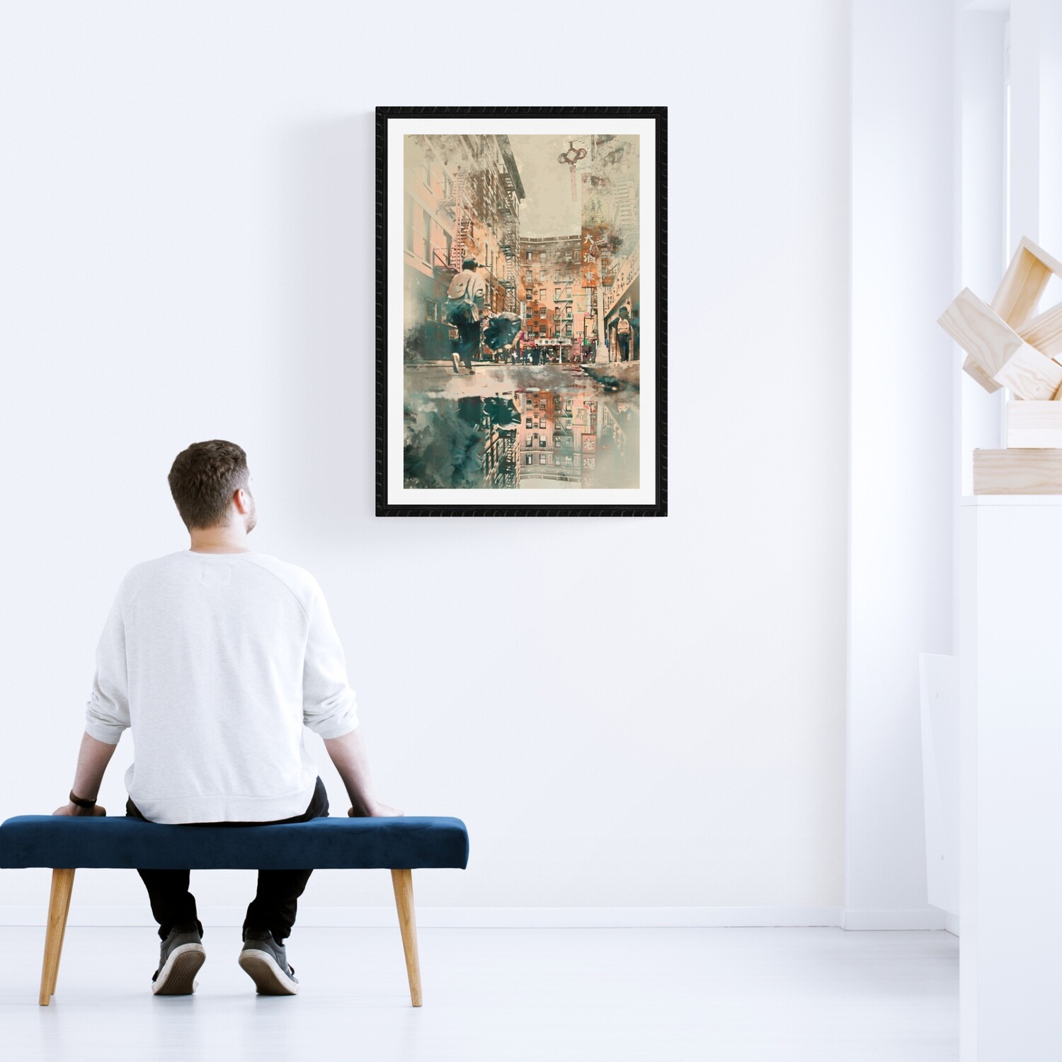 Reflections Is A Watercolor DIY Print