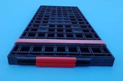 E21-0050-B10 Red IC Tray Clip for JEDEC Tray