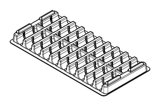 MC-77005T : ESD Device Tray for TO-5