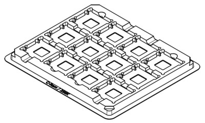 MC-77133T : ESD Tray for Device Storage