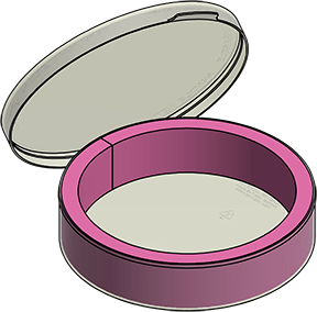 MC-800JLFNAT : Wafer Jar Assembly; Closed-Cell for 8" Wafers