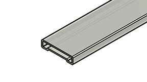 MC-487TSOP/AS 490 Mil TSOP Anti Static Plastic IC Shipping Tubes