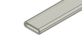 MC-6QFN/AS 6x6 QFN Anti Static Plastic IC Shipping Tubes