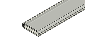 MC-7LPCC/AS 7x7 LPCC/QFN Anti Static Plastic IC Shipping Tubes