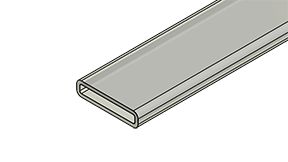 MC-8QFN/AS 8x8 QFN Anti Static Plastic IC Shipping Tubes