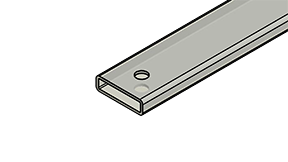MC-2832LCC/AS 28-32 Lead LCC Anti Static Plastic IC Shipping Tubes