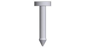 MC-0550WHITE : Long Bulb Pin