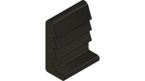 MC-0110-01 : 220 Mil TSSOP Black End Plug