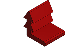 MC-0055-01RED : 220 Mil SSOP Red End Stop Plug