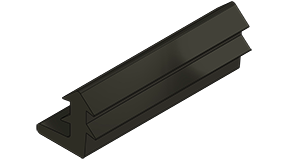 MC-1200BEP : 1200 Mil Black End Plug