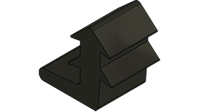 MC-300BEP : 300 Mil Black End Plug