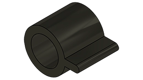MC-650BEP : 650 Mil Black End Plug