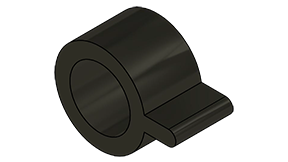 MC-550BEP : 550 Mil Black End Plug