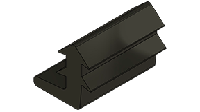 MC-600BEP : 600 Mil Black End Plug