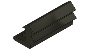 MC-900BEP : 900 Mil Black End Plug