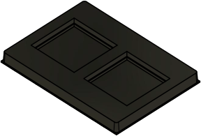 MC-76501 : Conductive Tray Insert for 35x35 LBGA