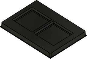 MC-76503 : Conductive Tray Insert for 35x35 BGA