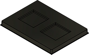 MC-76373 : Conductive Tray Insert for 27x27 BGA