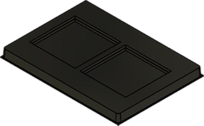 MC-76374 : Conductive Tray Insert for 35x35 BGA