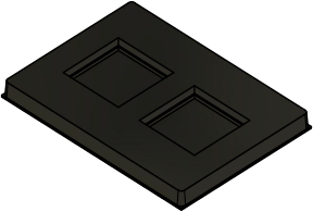 MC-76504 : Conductive Tray Insert for 27x27 BGA