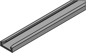 MC-56QFN-AR : 56 Lead QFN Aluminum Rail / Tube