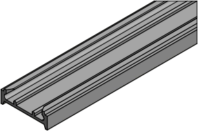 MC-5890AR : 450 Mil SOP Aluminum Rail / Tube