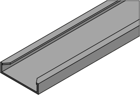 MC-5251AR : 68 Lead CLCC Aluminum Rail / Tube