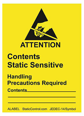 MC-ASC178 : ESD Attention Label