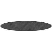 MC-5BLAC : 5" diameter BlacStat  Conductive Separator