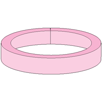 MC-605502ASL : 5" Wafer Anti-static foam jar liner