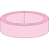 MC-605503ASL : 5" Wafer Anti-static foam jar liner