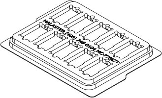 MC-77067T : ESD Device Tray for Small Substrate