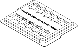 MC-77069T : ESD Device Tray for Small Substrate