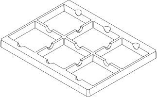 MC-77119T : ESD Device Tray for Large Socket