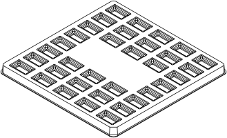MC-77034T : ESD Device Tray for 32 Lead SOJ