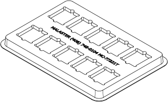 MC-77221T : ESD Tray for Device Storage