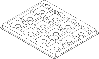 MC-77231T : ESD Tray for Device Storage