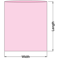 MC-0305ASB : 03” x 05” Pink Anti-static Bag