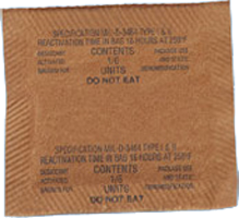 MC-1/2UDCK : Kraft Paper Pouch  1/2 Unit Desiccant