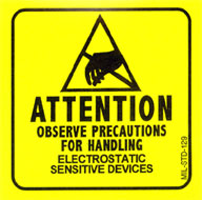 MC-ASC201 : ESD Attention Label