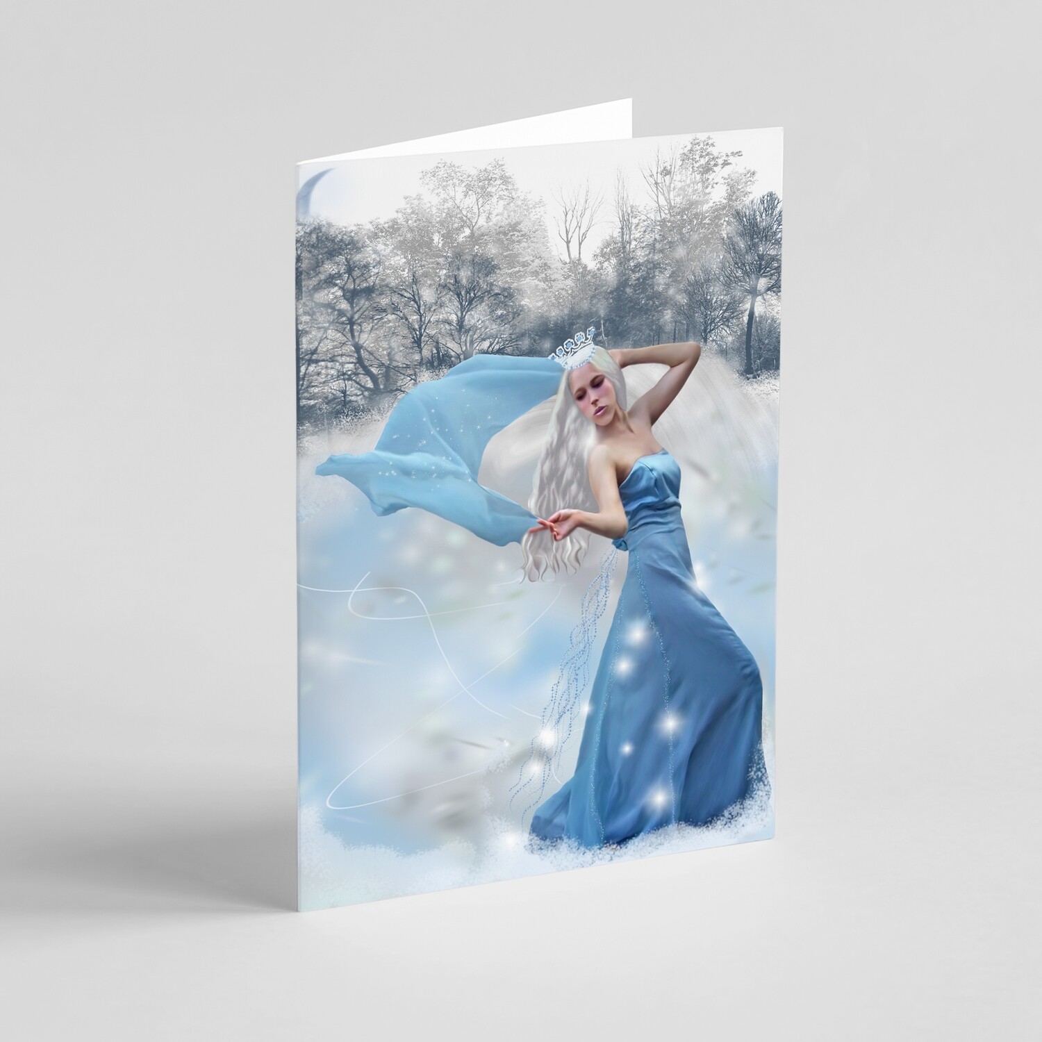 ‘Dance of the Ice Queen&#39; Winter Holidays / Christmas / Solstice Greeting Card