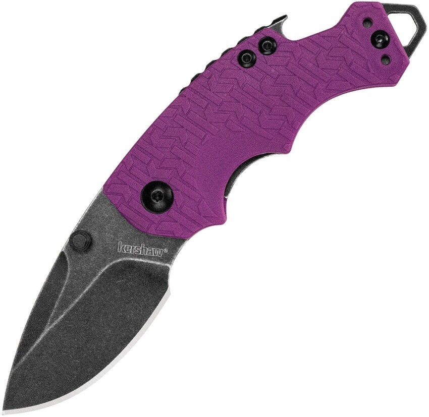 Kershaw, 8700PURBW,  Shuffle, Blackwash blade, Purple Handle
