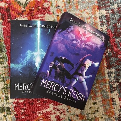 Pre-Order Signed HARDBACKS of Mercy's Reign & Mercy's Light (2nd Edition) (MR CF)
