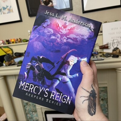 Pre-Order Signed HARDBACK of Mercy's Reign (MR CF)