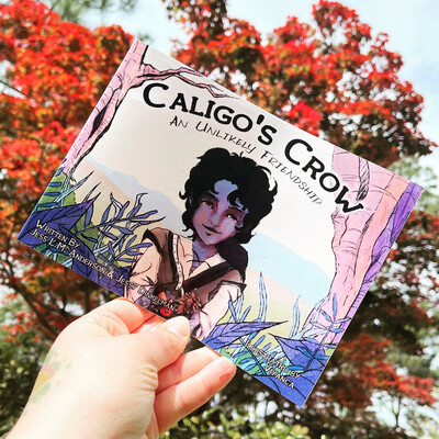 Signed copy of Caligo's Crow (Signed by both Jess and Jessy)