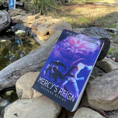 Signed PAPERBACK of Mercy's Reign