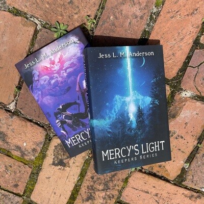 Signed Duo HARDBACKS of Mercy's Reign & Mercy's Light