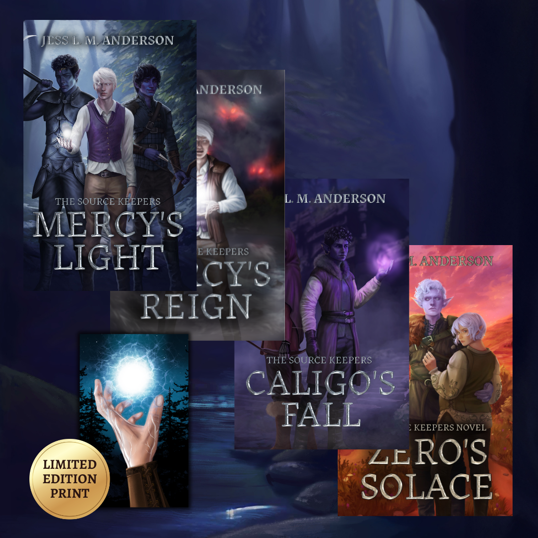 The Source Keepers 4 Book Bundle with Limited Edition Print