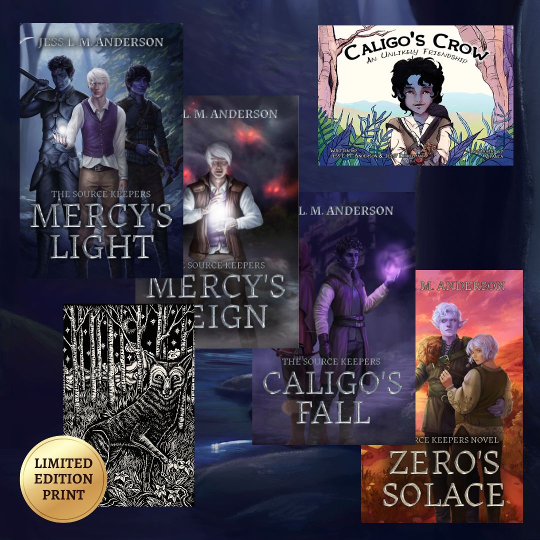 The Source Keepers 4 Book Bundle + Kid&#39;s Book with Limited Edition Print